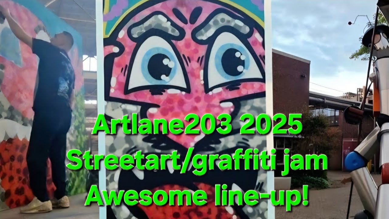 Old Fart @ Artlane203 Graffiti/Streetart festival 2025, Roermond. 🔥 100+ artists! 🔥