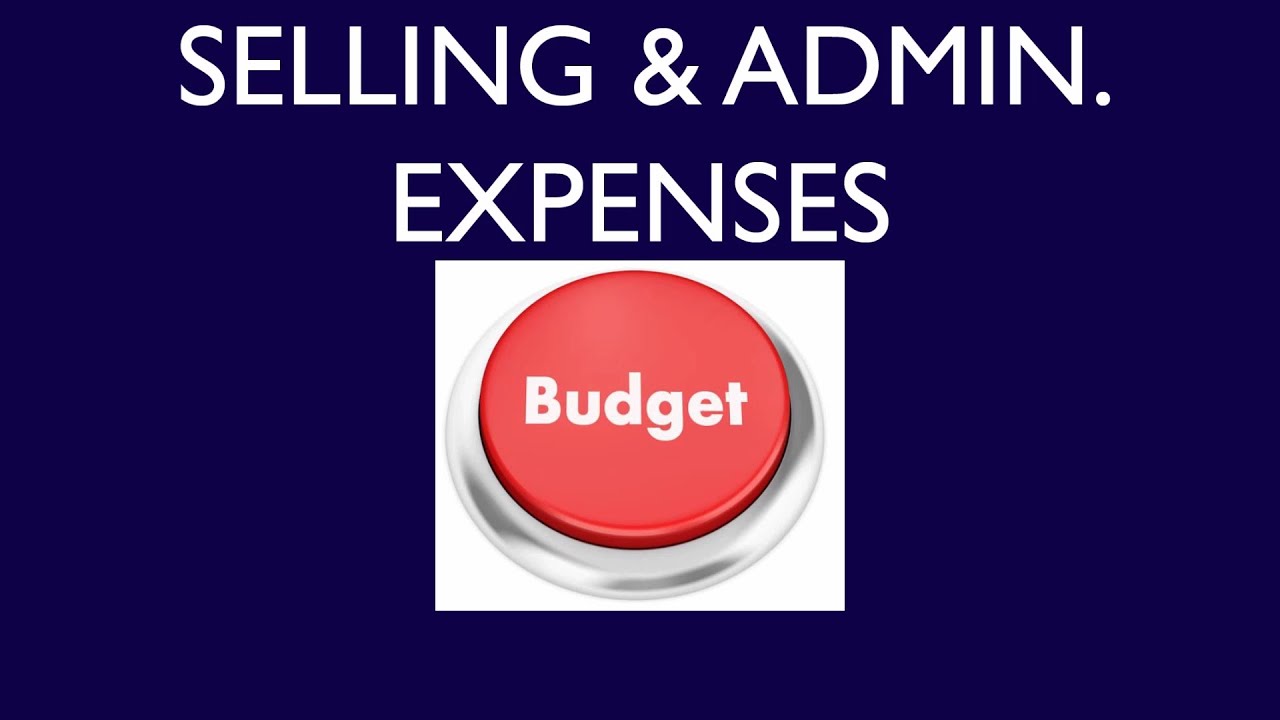 ACC406, Chapter 9, Video 9, Prepare a Selling and Administrative Expenses Budget (Manufacturing)