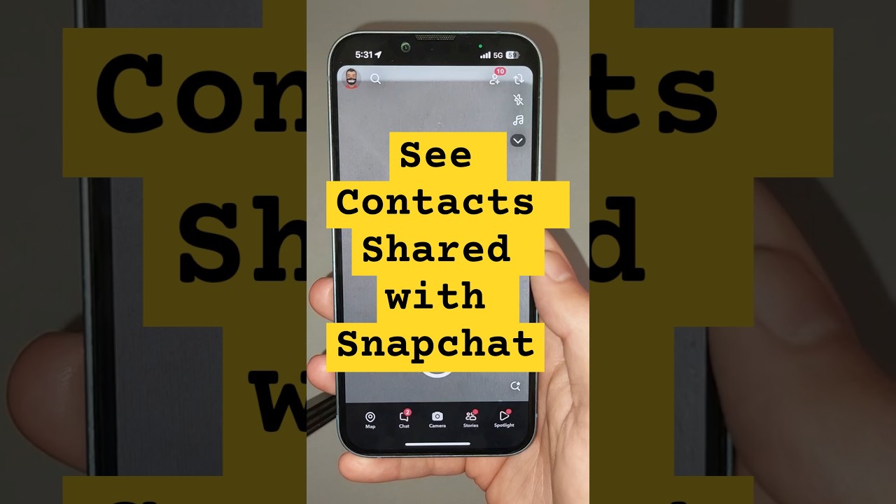 See Contacts Shared with Snapchat