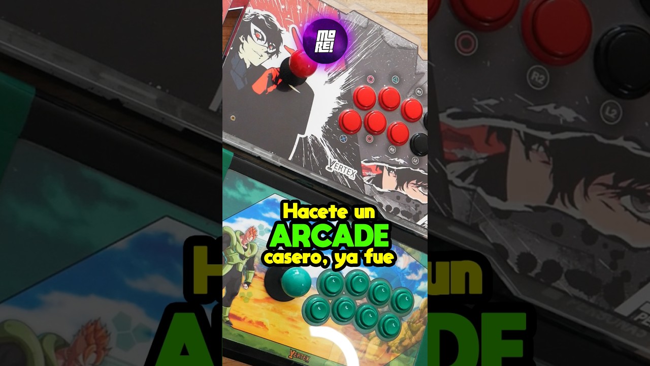 IMPROVIS&Eacute; un Arcade en casa #shorts
