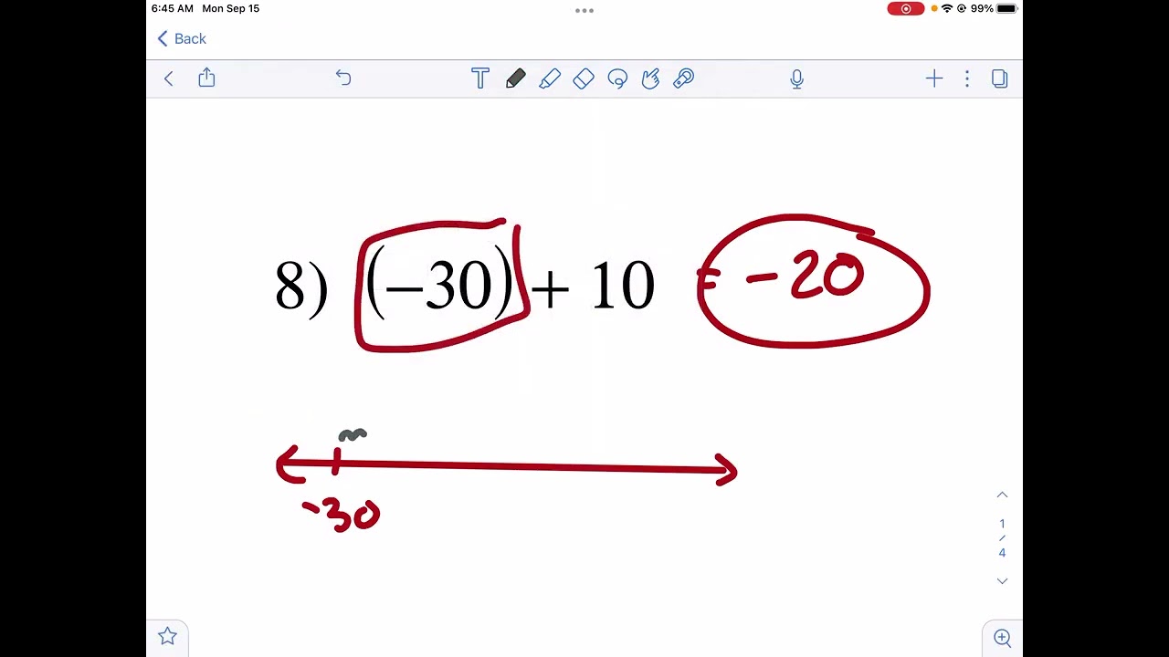 Kuta Tutorial: Adding/Subtracting Integers