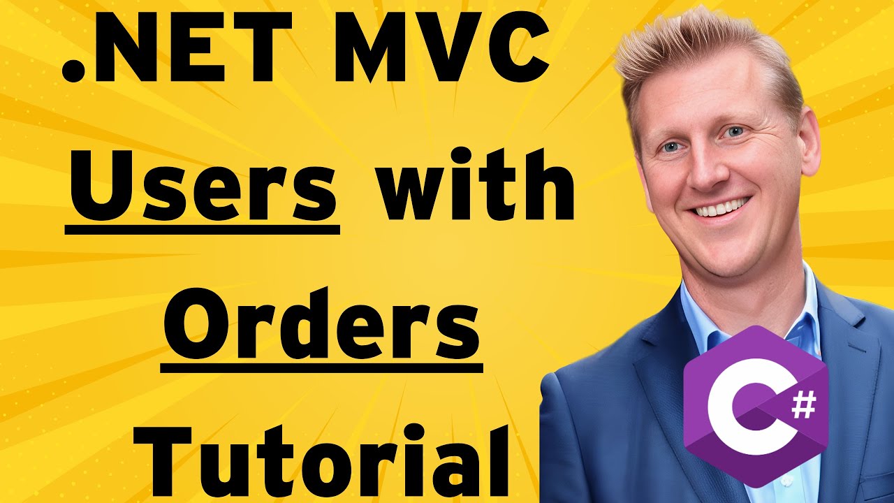 ASP.NET MVC Tutorial -  One User with Many Orders - Code First Entity Framework and Identity