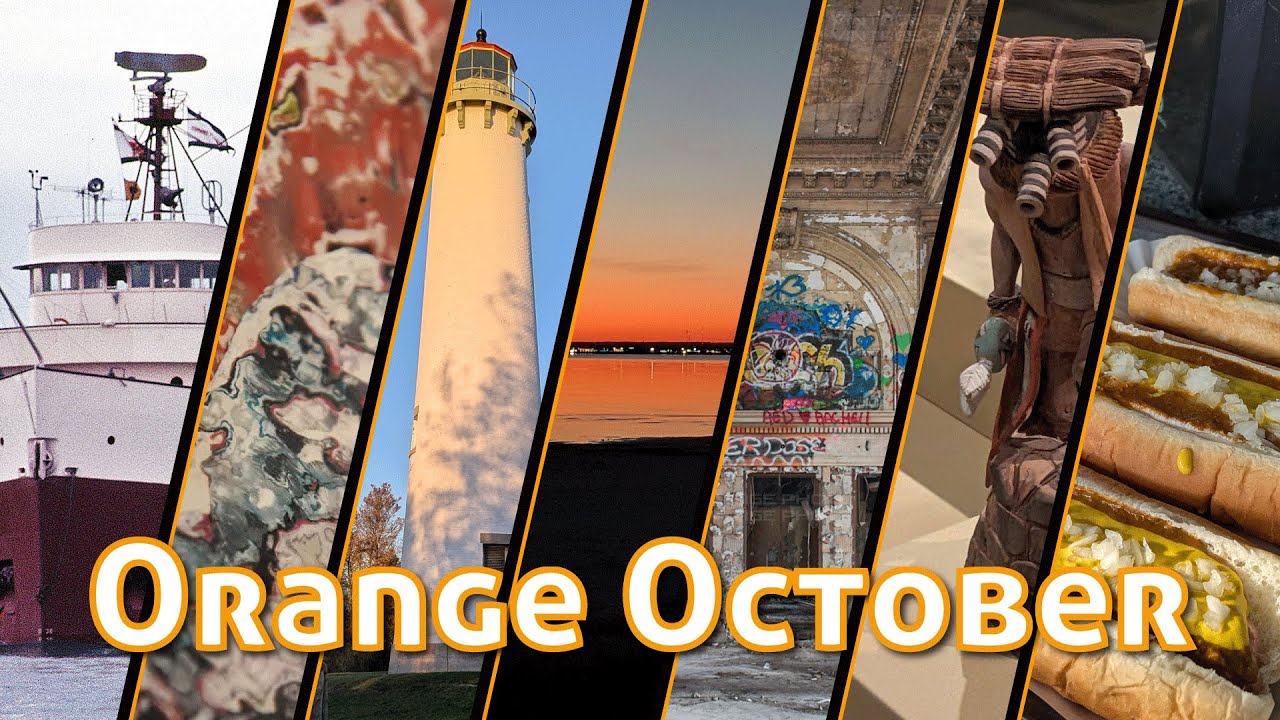 My October was filled with Symphonies, Ships, Lighthouses, Jewelry, Art and Coney Dogs!