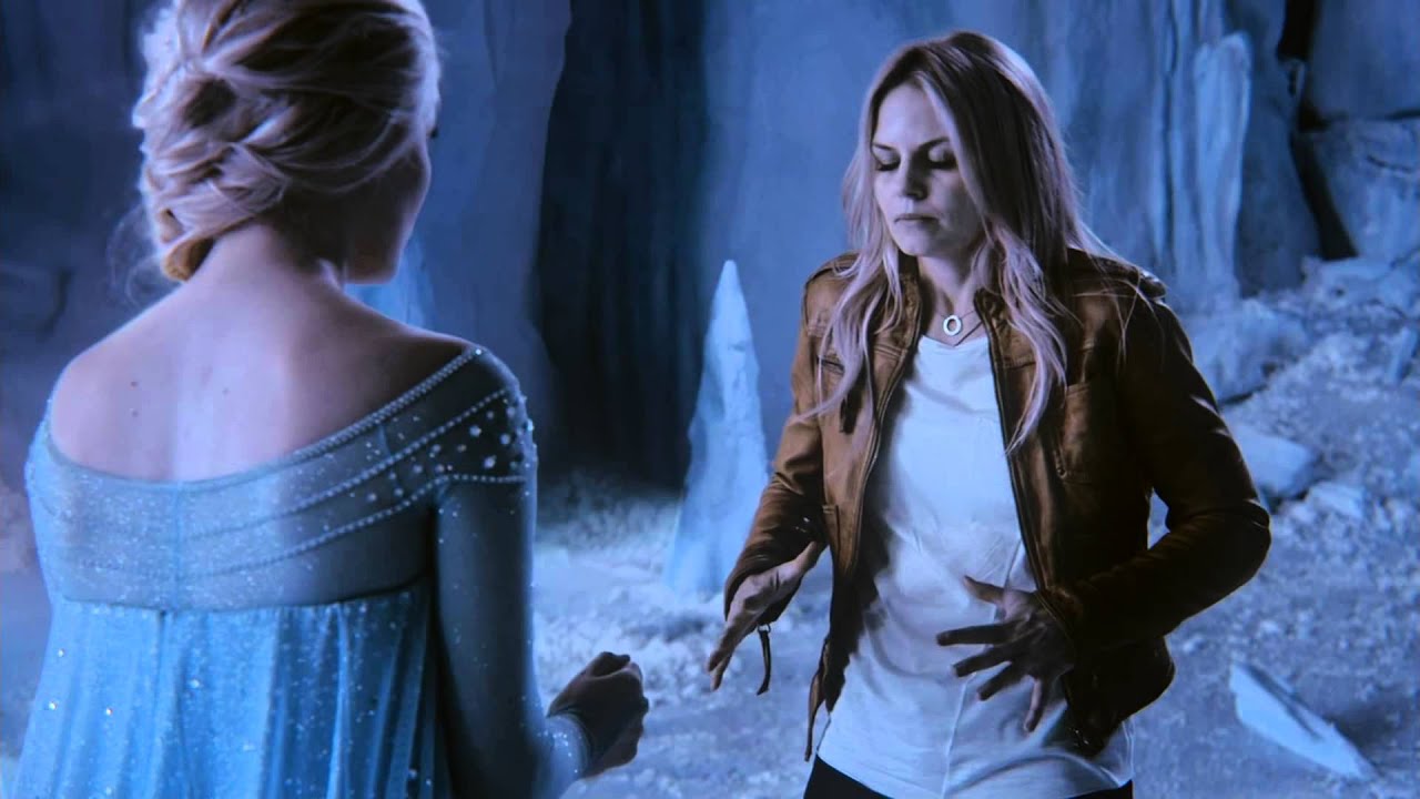 Elsa: "It's (the cold) Never Bothered Me" (Once Upon A Time S4E02)