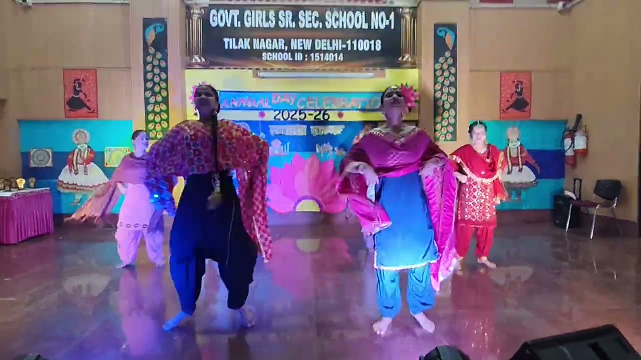 Gidda Performance - Annual Day 2025 - GGSSS No. 1 Tilak Nagar
