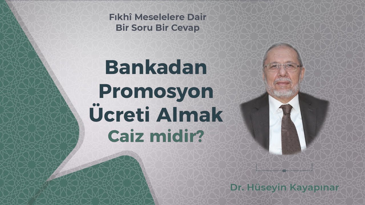 Bankadan Promosyon Ücreti Almak Caiz midir?