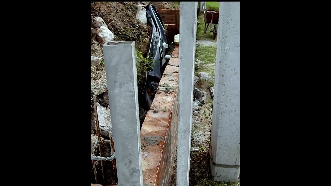 Uso de las reglas e hilos para nivelar el muro #construccion #bricolaje #remodelar #arquitectura
