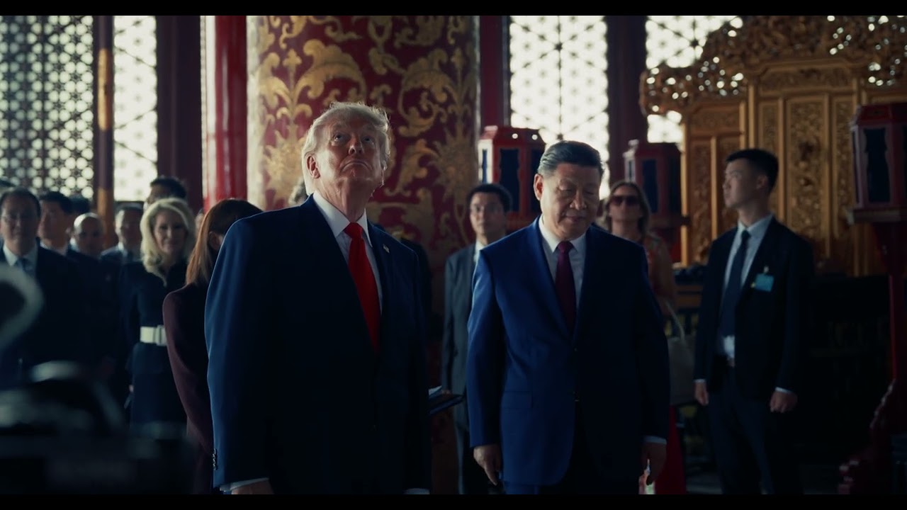 President Donald J. Trump Visits China's Temple of Heaven. 🇺🇸🇨🇳