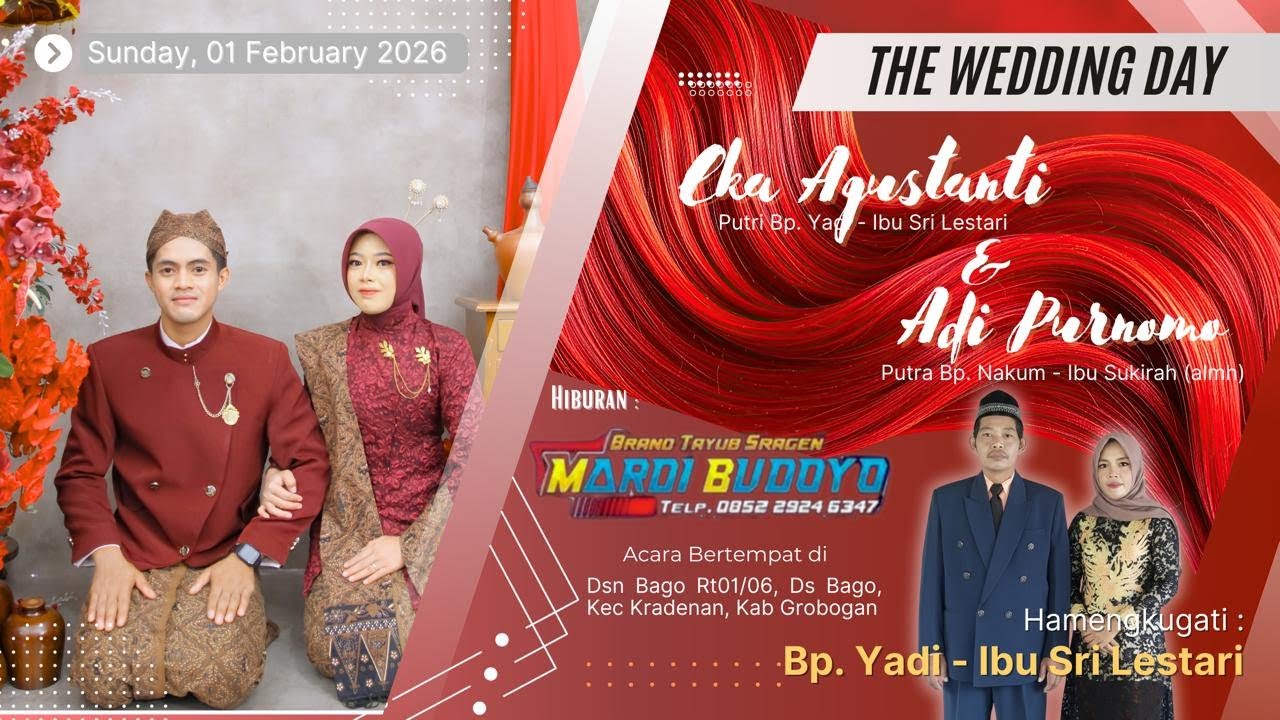 LIVE  KARAWITAN MARDI BUDOYO  WEDDING ADI & EKA || LENS PRO MULTIMEDIA