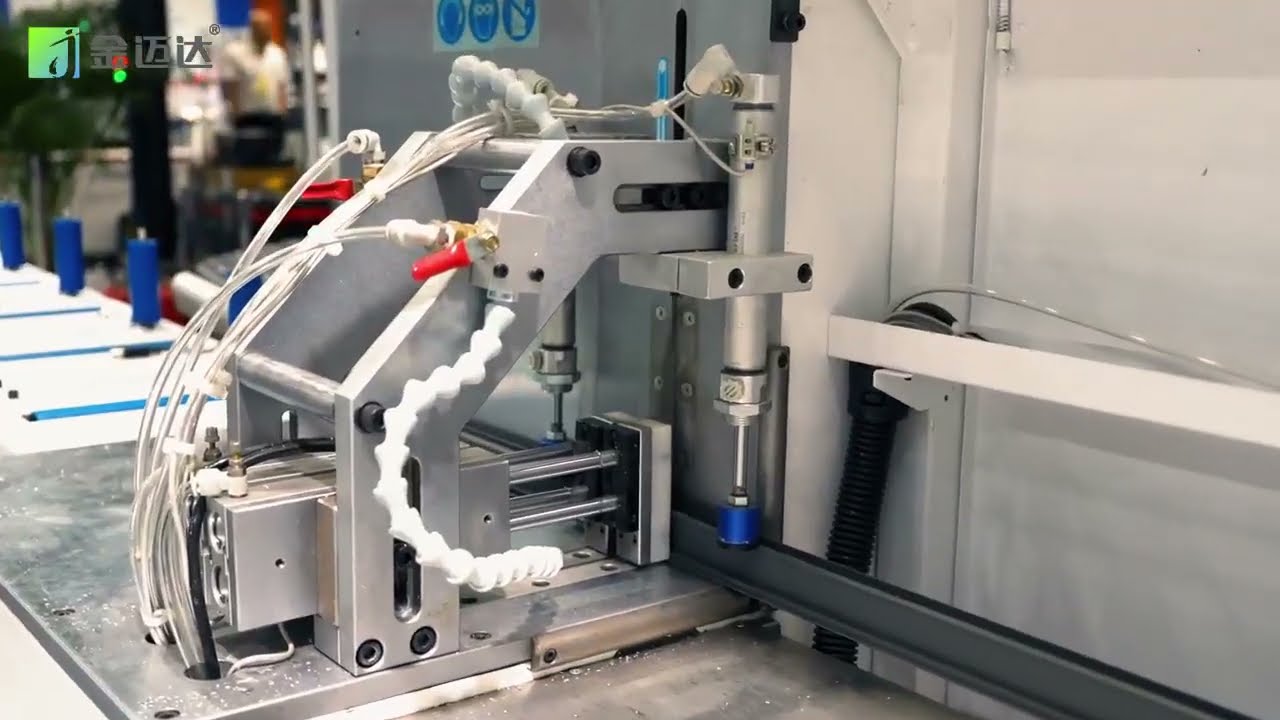 JMD Aluminum window door making production lines showing in WINDOOR EXPO