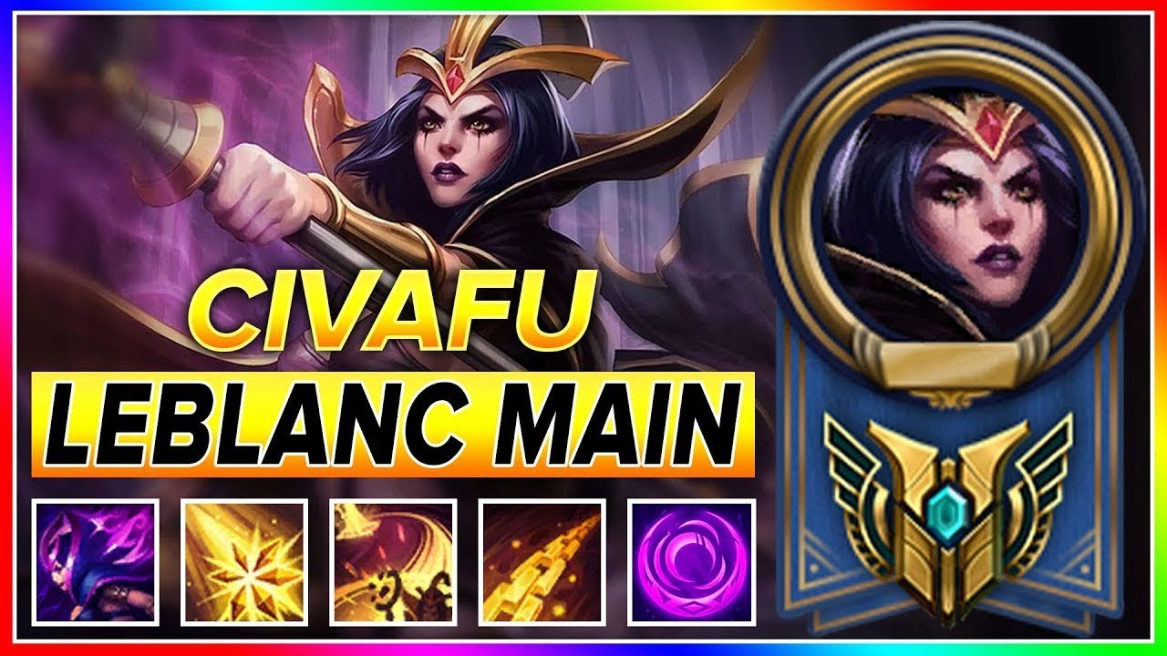 Civafu Leblanc Montage - EUW Leblanc Main|| Master LOL