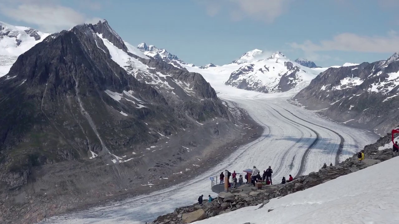 Neuer Rundweg Eggishorn - 360&deg;Panorama am Grossen Aletschgletscher