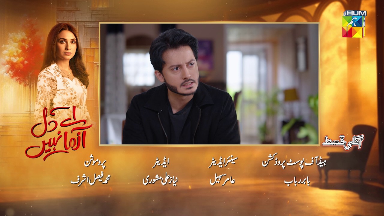 Aye Dil Aazma Nahin - Episode 30 Teaser - [Mirza Zain Baig and Hina Tariq] - HUM TV