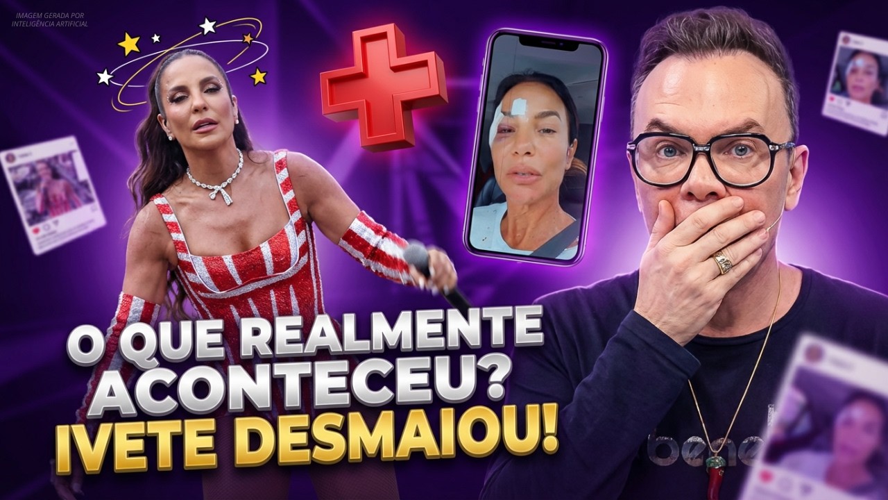 IVETE SANGALO DESMAIA após Carnaval e vídeo viraliza nas redes