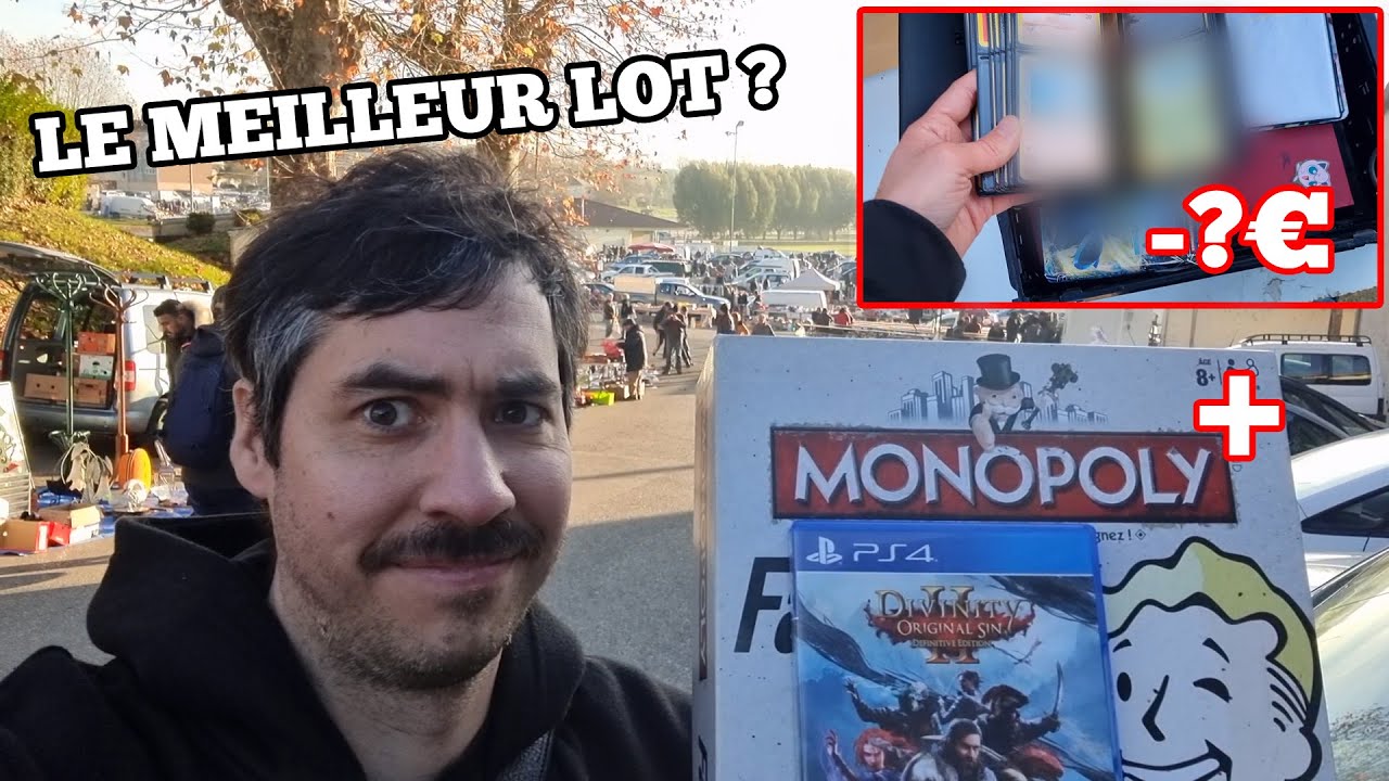 un MEGA LOT &agrave; l'ultime VIDE GRENIER de l'ann&eacute;e !