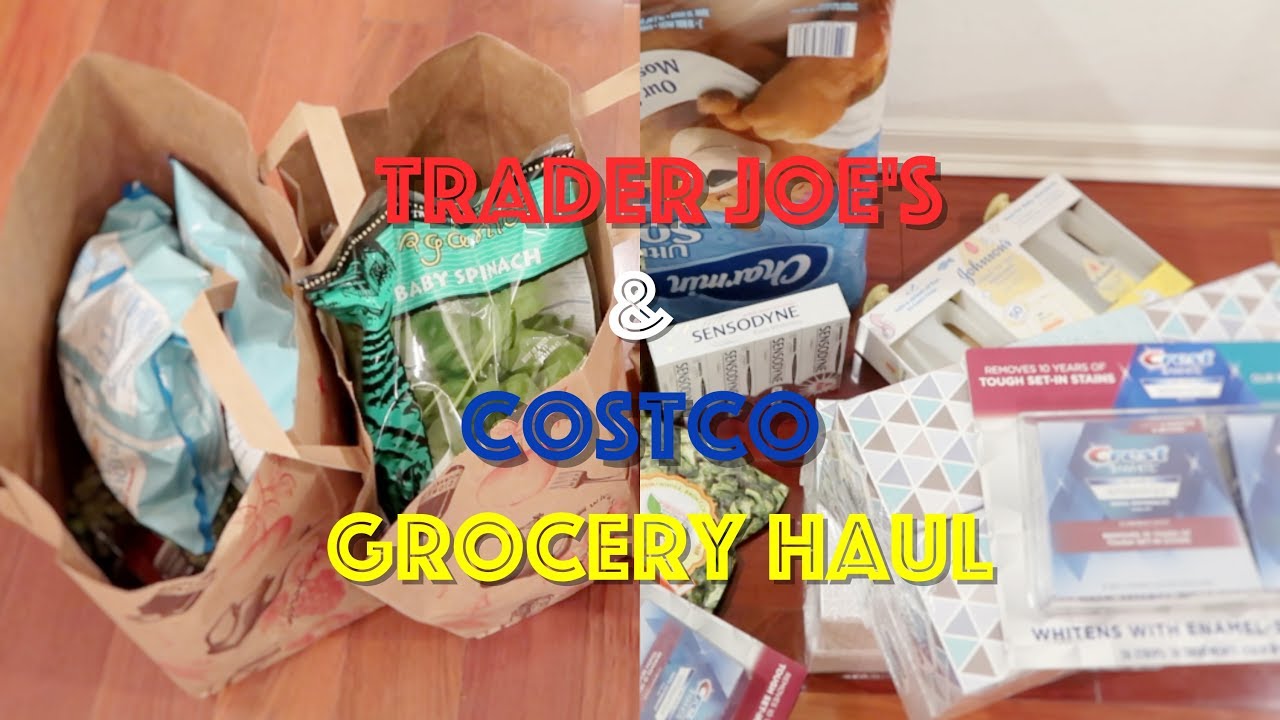 ❤️ Elaine Hau - Trader Joe's & Costco Grocery Haul 買餸購物分享 👩🏻‍🌾