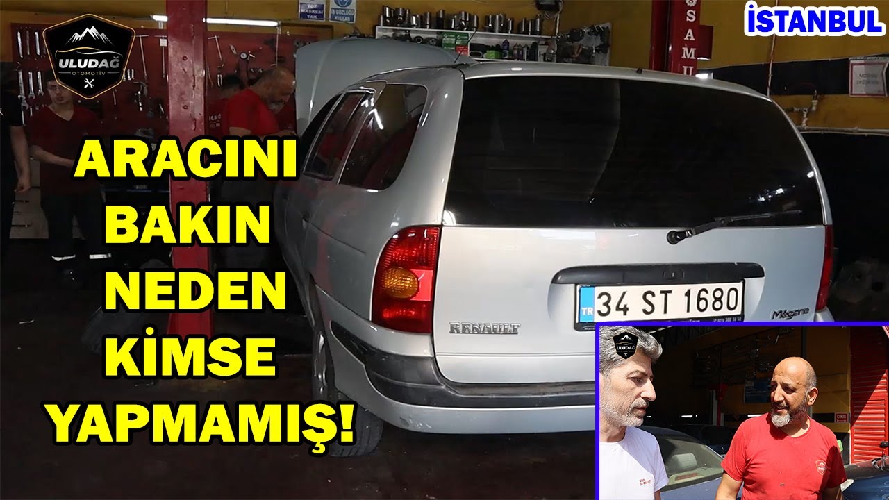 İSTANBUL'DA USTALARIN YAPMADIĞI ARABAYI TAMİR ETTİK! (Renault Megane 1 1.4 16 Valf Motor)