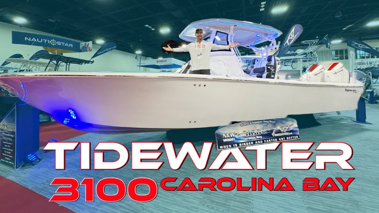 Tidewater made the largest bay boat on the planet!