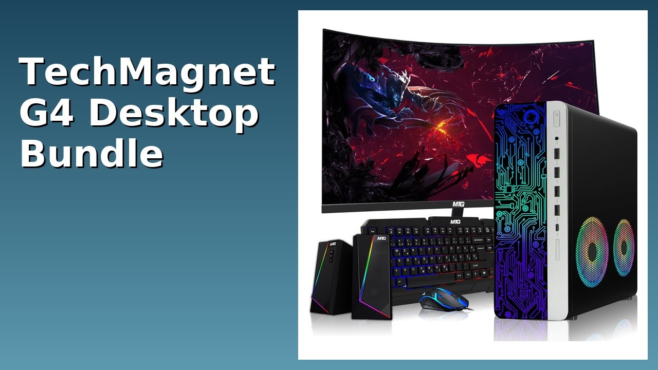 REVIEW (2026): TechMagnet G4 Desktop Bundle. ESSENTIAL details.