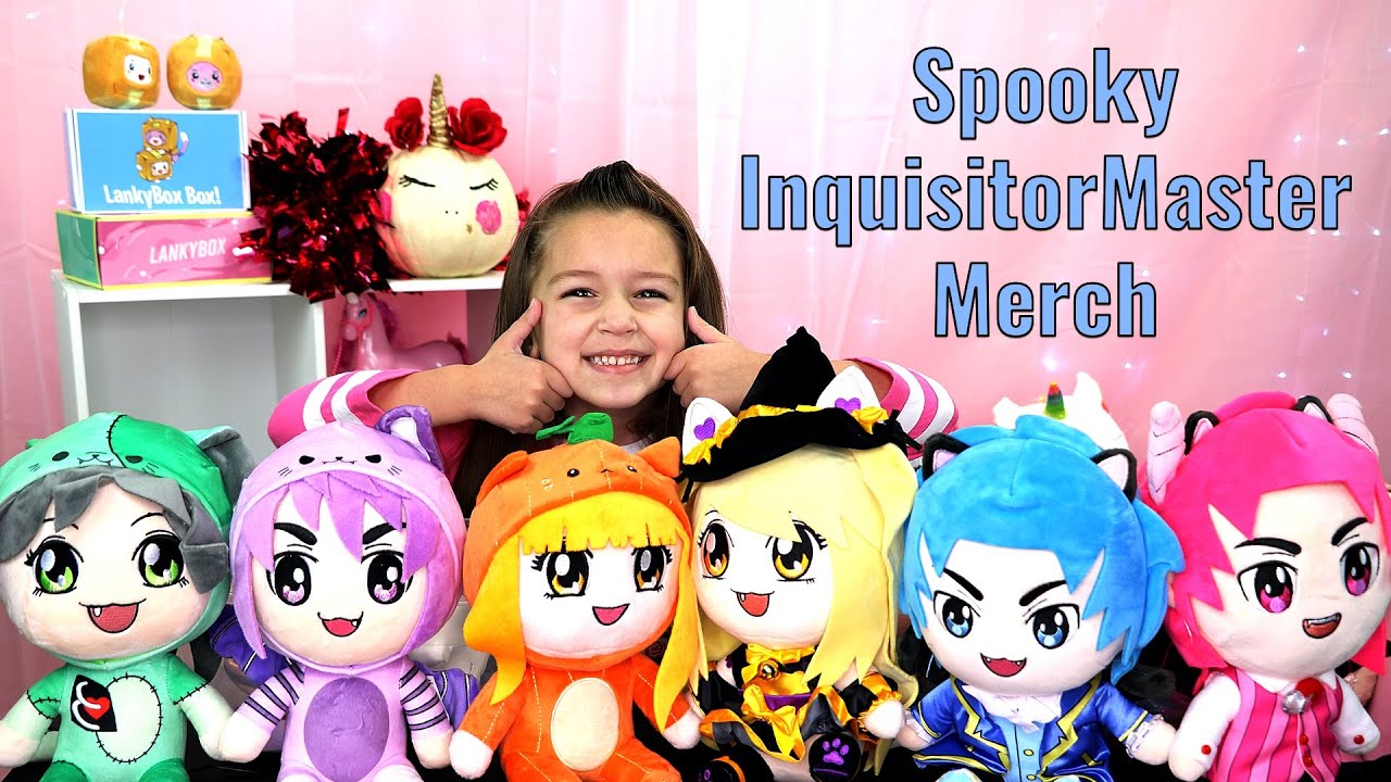 InquisitorMaster Merch SpOOky COllectiOn LIMITED EDITION Halloween Plushies - shopwithmisa unboxing