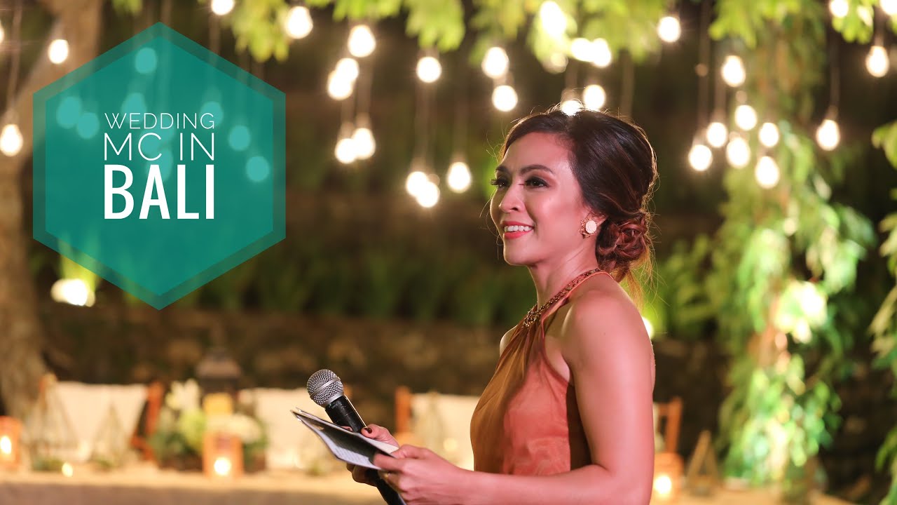 International Wedding MC in Bali