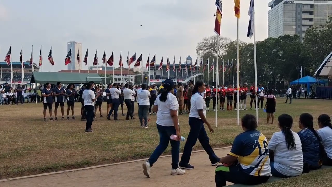 කාන්තා දිනය නිමිත්තෙන් පැවති වොලිබෝල් තරගාවලියේ අවසන් වටයට තේරී පත්වුන කණ්ඩායම් දෙක😍❤️ #vollyball 