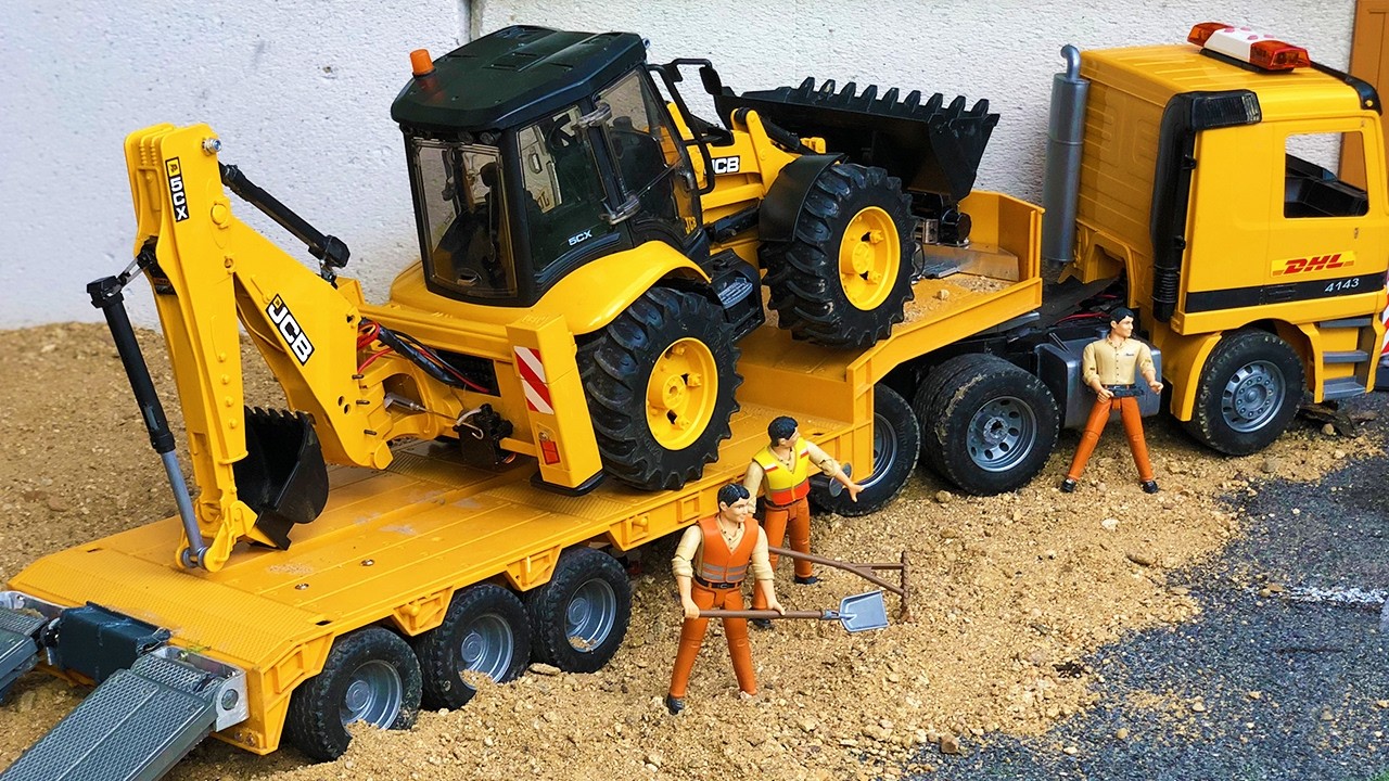 Best of Bruder Toys Excavators! RC Bruder!