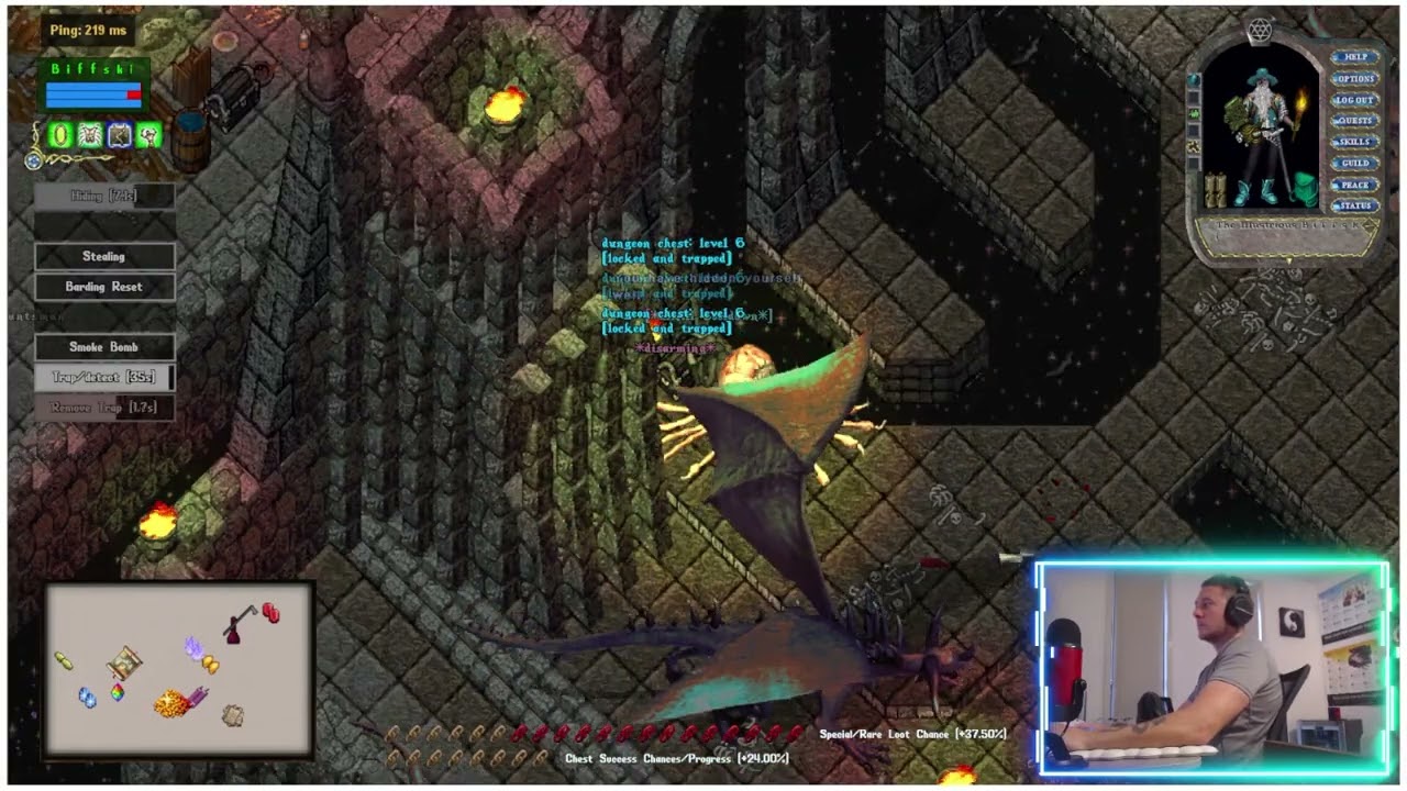 Dungeon Lockpicking - Mausoleum PB - UO OUTLANDS