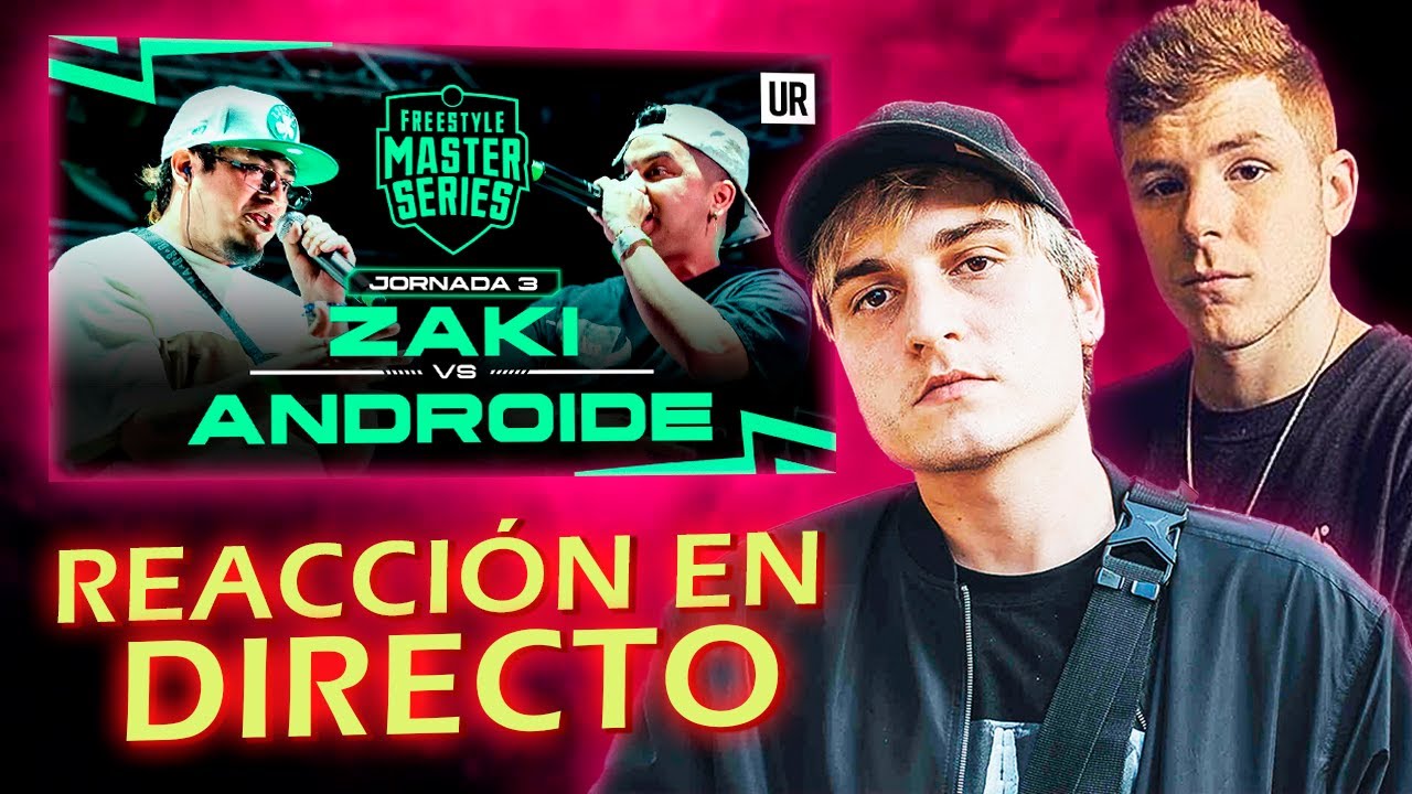 REACCIÓN con BTA a ZAKI VS ANDROIDE | #FMSCARIBE J3 2023