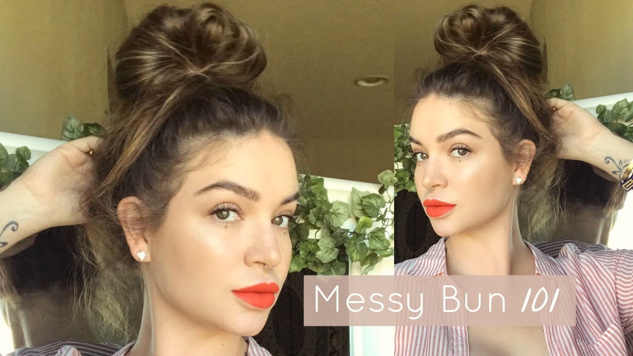 How to perfect: EXTRA AF  MESSY BUN / Top Knot ♡ thin, fine hair friendly