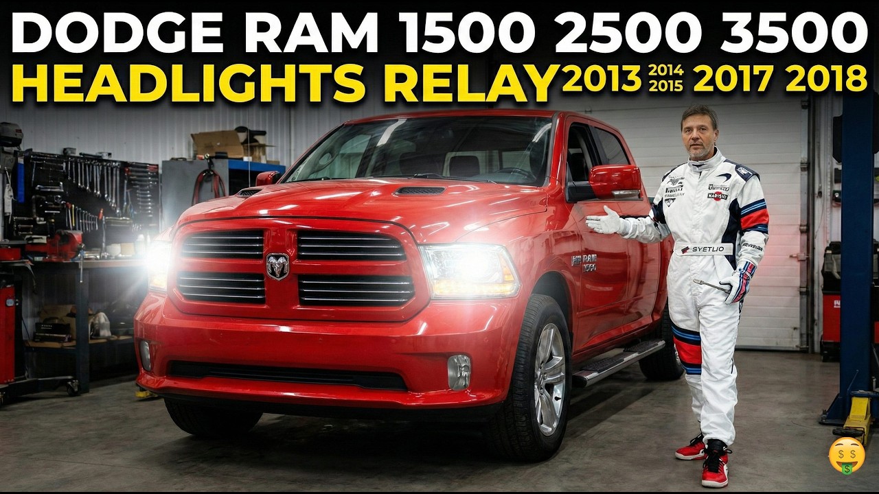 Как устранить неработающие фары Dodge Ram: руководство по замене реле и предохранителей (4-е поко...