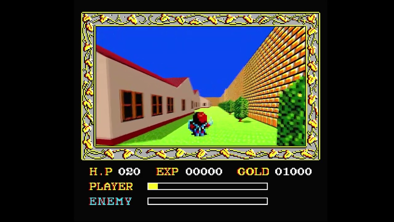 YS Fanmade - MSX YS-1 3D DEMO