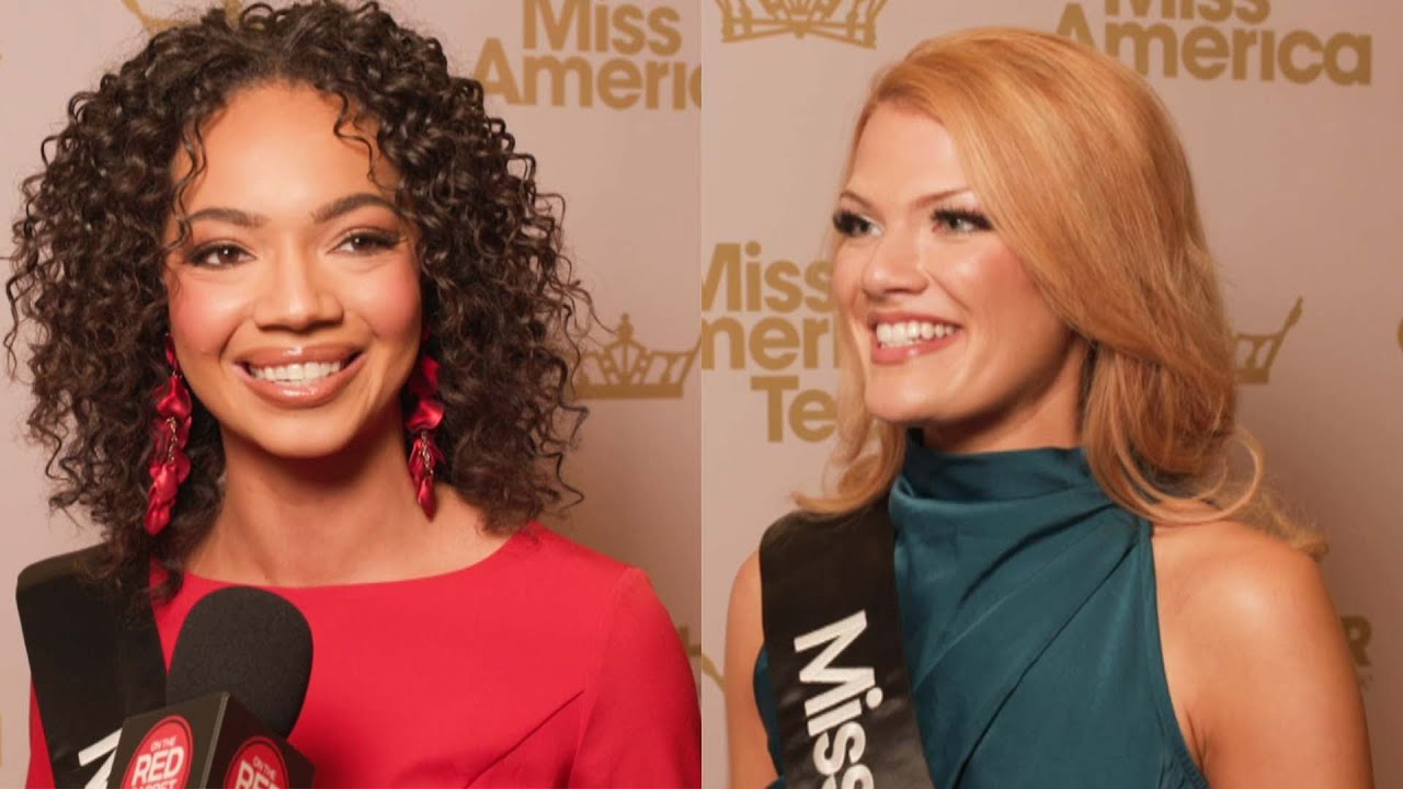 Miss America 2026 winner Cassie Donegan from New York and other contestants interviews 