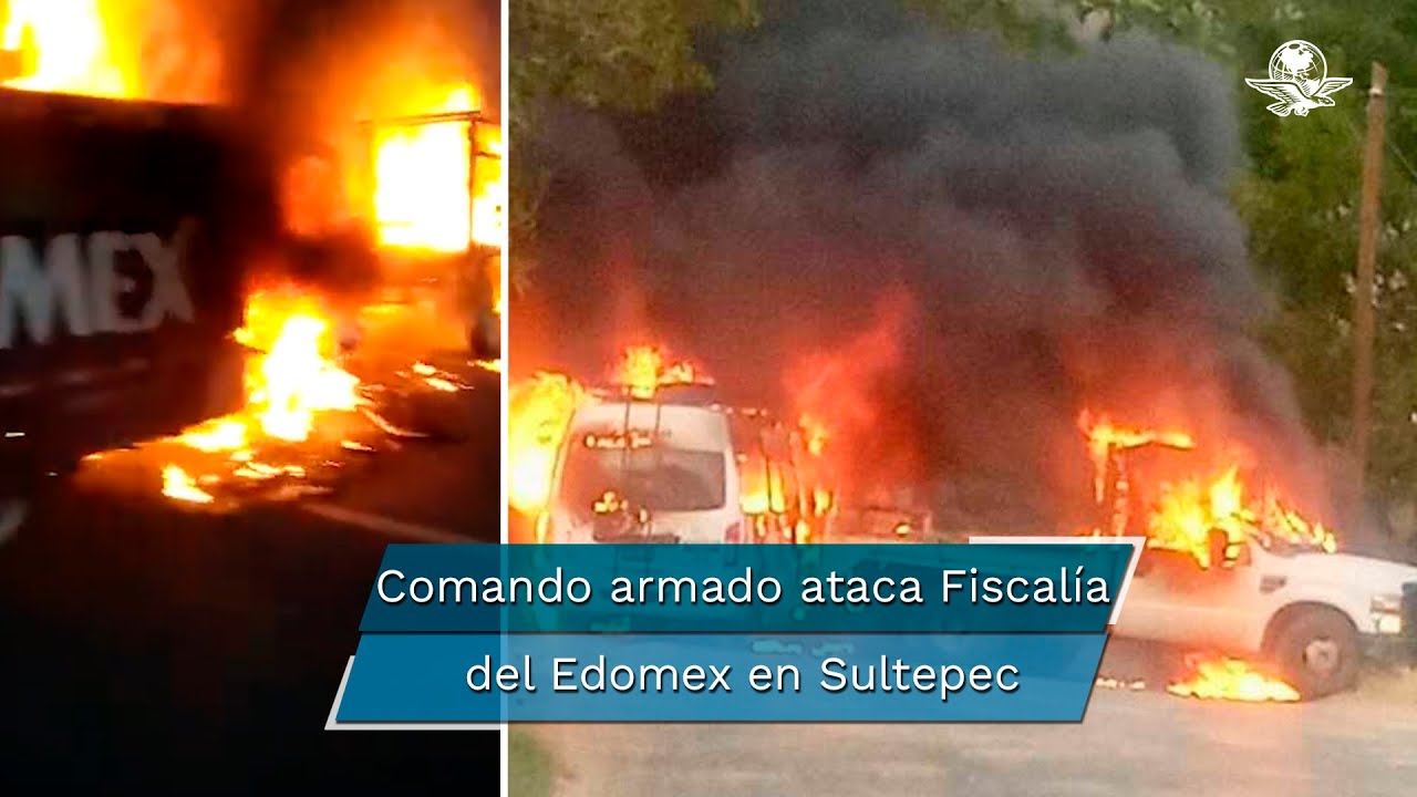 “Nos están rompiendo la ma..”. Atacan Fiscalía del Edomex en Sultepec