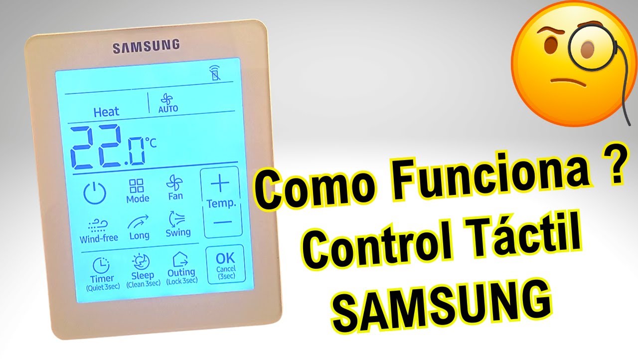 Funcionamiento Básico 👉 Termostato Samsung MWR SH11N