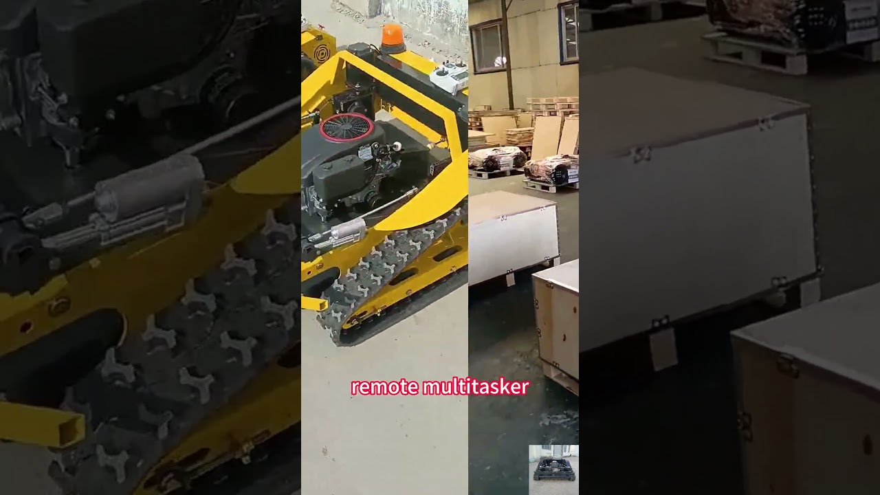 Kauko-ohjattava telaraivuri Kiinan valmistajan tehtaan jakelija