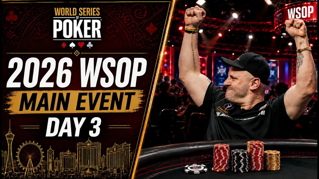 $10,000 Main Event Day 3 | World Series of Poker