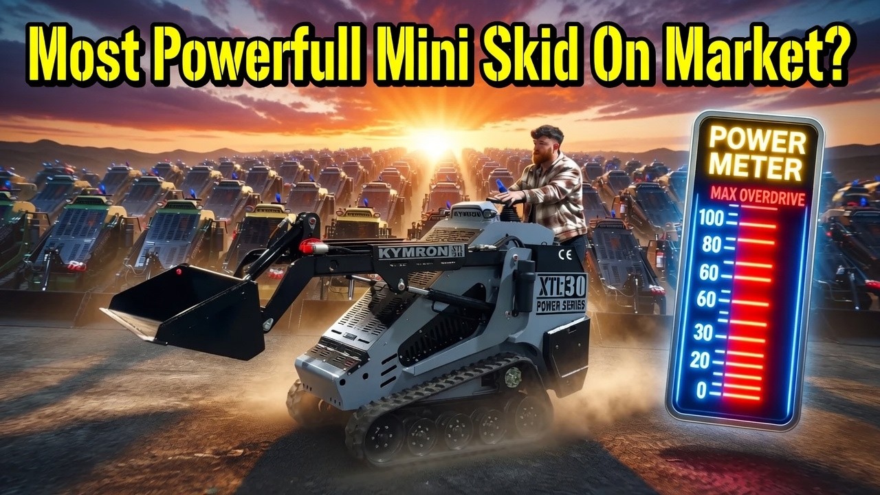 KYMRON XTL30 Mini Skid Steer W/ KUBOTA Engine
