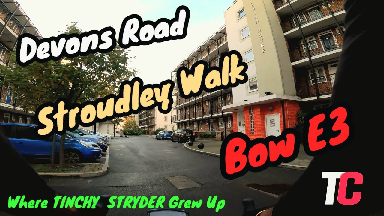 CHECKING OUT THE DEVONS ROAD AND STROUDLEY WALK BLOCKS IN BOW E3 TINCHY STRYDER RUFF SQUAD