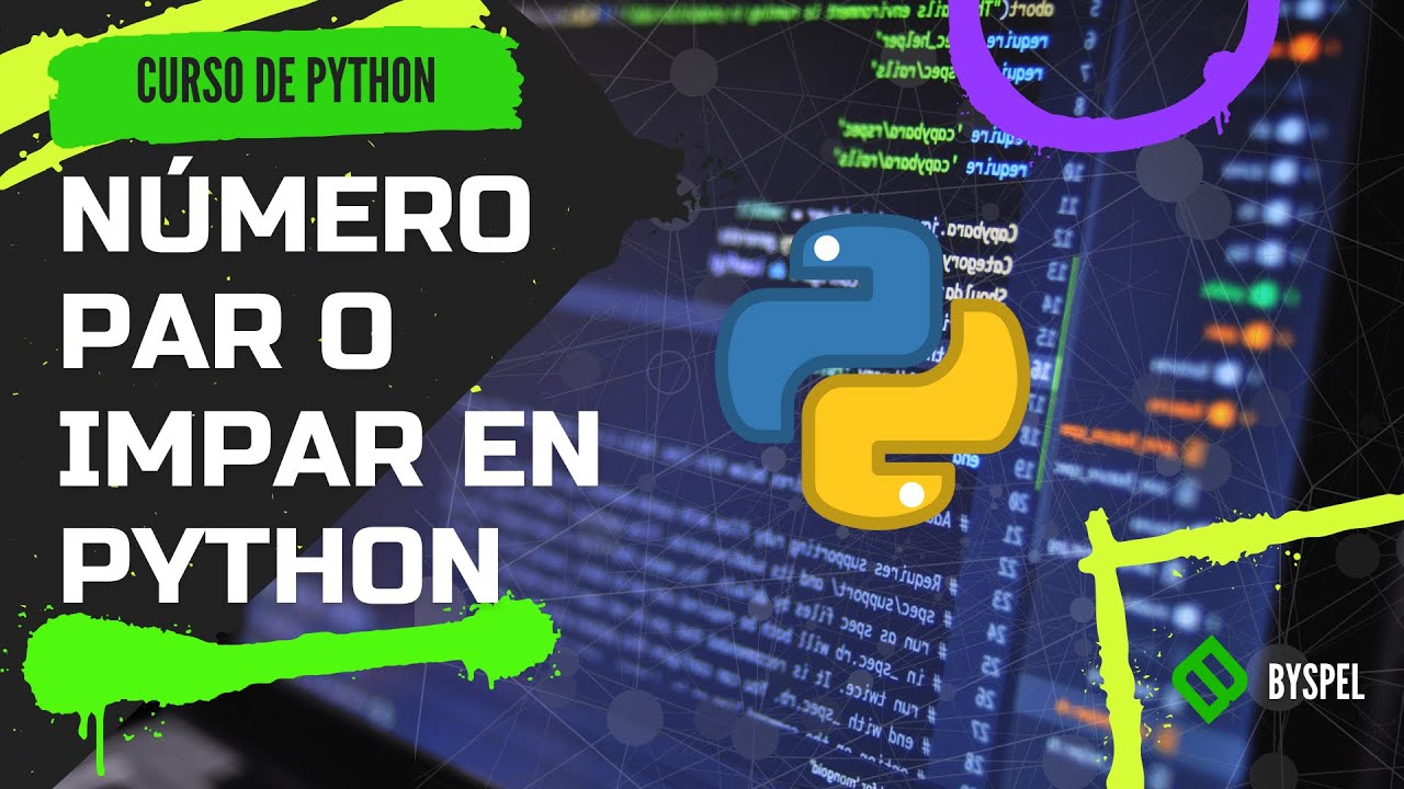 🔴 COMO SABER SI UN NUMERO ES PAR O IMPAR EN PYTHON 🐍 NUMERO PAR O IMPAR EN PYTHON ✅