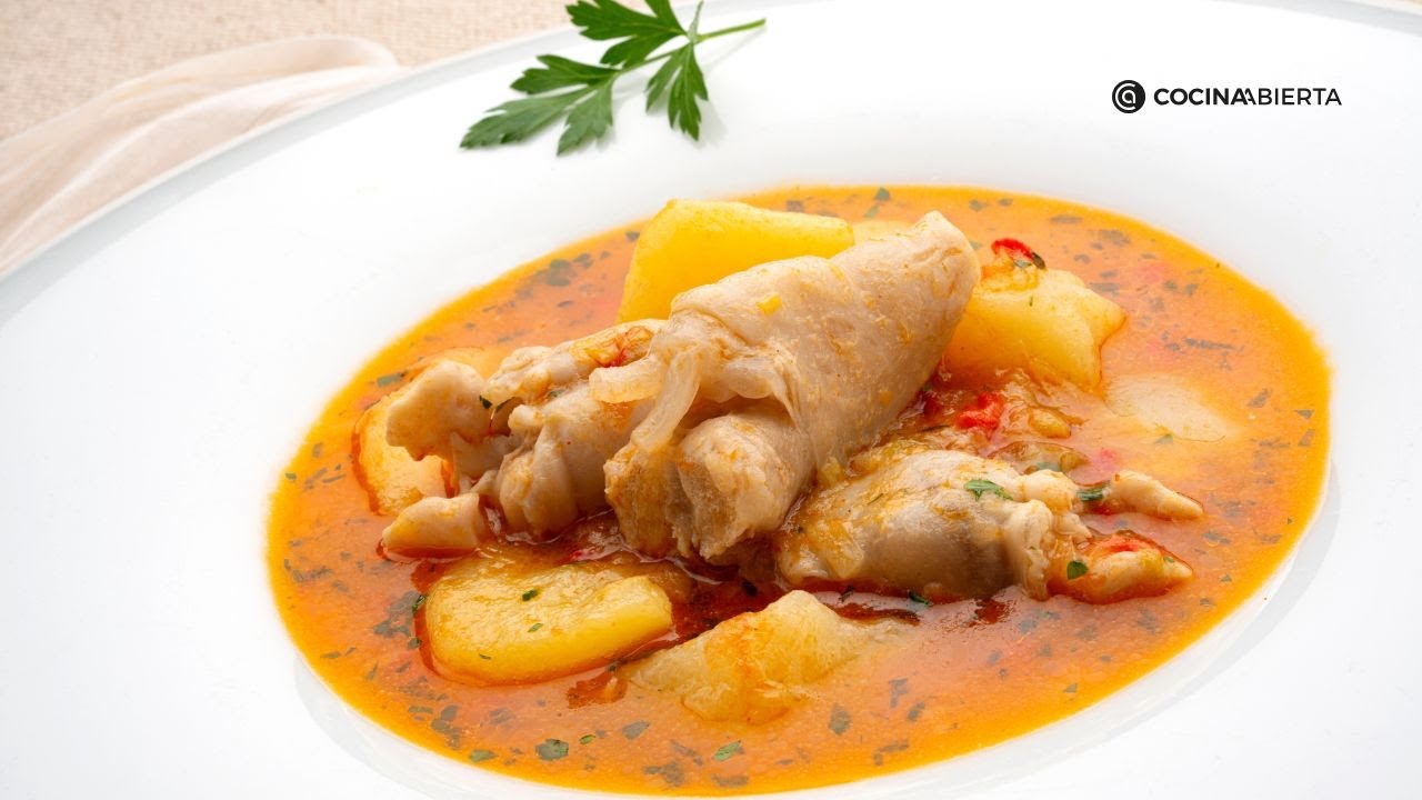 Manitas de cordero con patatas, receta tradicional de Karlos Arguiñano  paso a paso