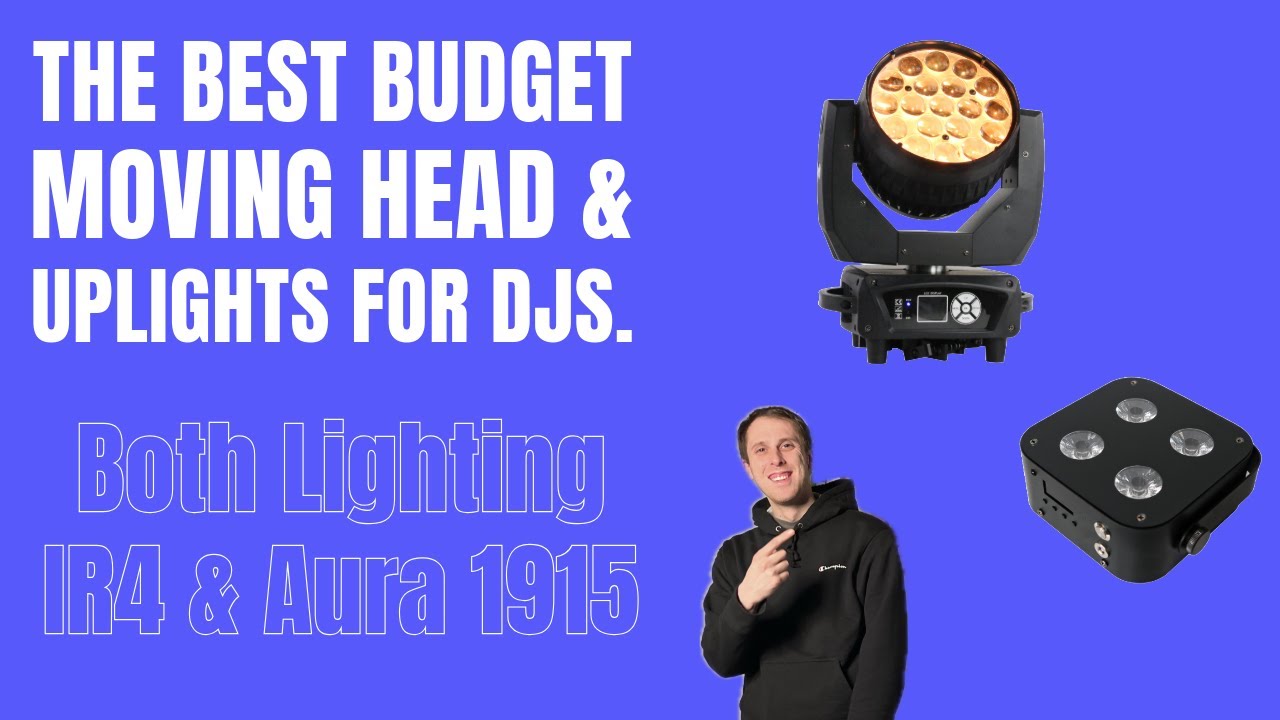 Both Lightning IR4 and Aura 1915 Uplight’s and Moving Wash Heads.