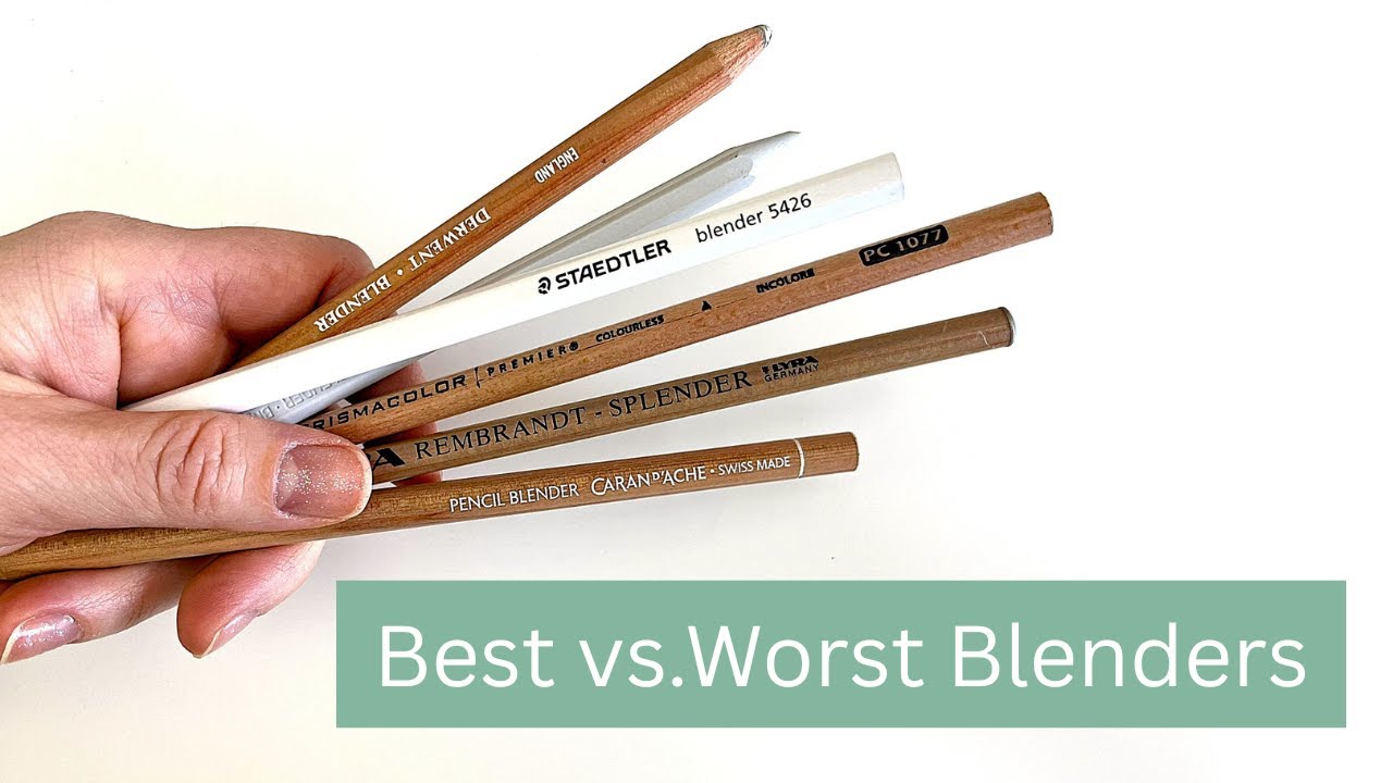 Best Colored Pencil Blenders Tested! Which One Works Best?