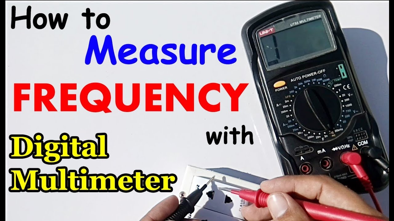 How to measure Frequency with digital Multimeter in urdu/hindi | Multimeter in hindi