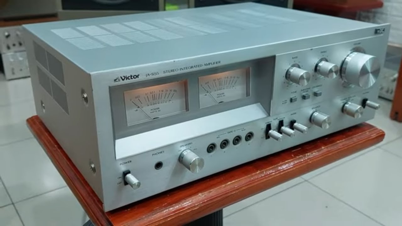 (Đã bán) Amply đẹp - Victor JA S55, chạy STK tiếng rất ngọt