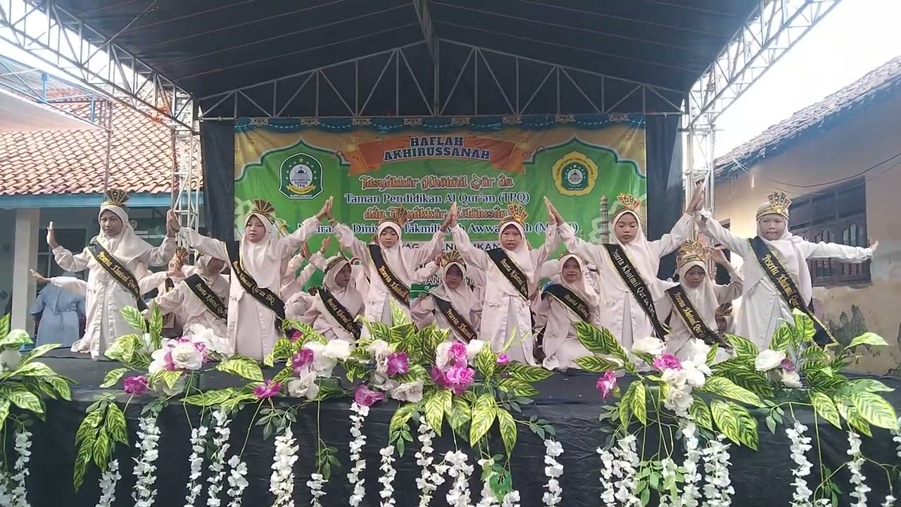 TARI SAMAN KELAS AL QUR'AN 