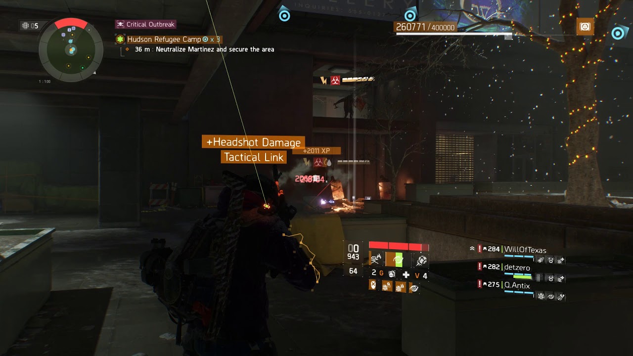 34 second Tac Link RPK w/ Commanding [The Division]
