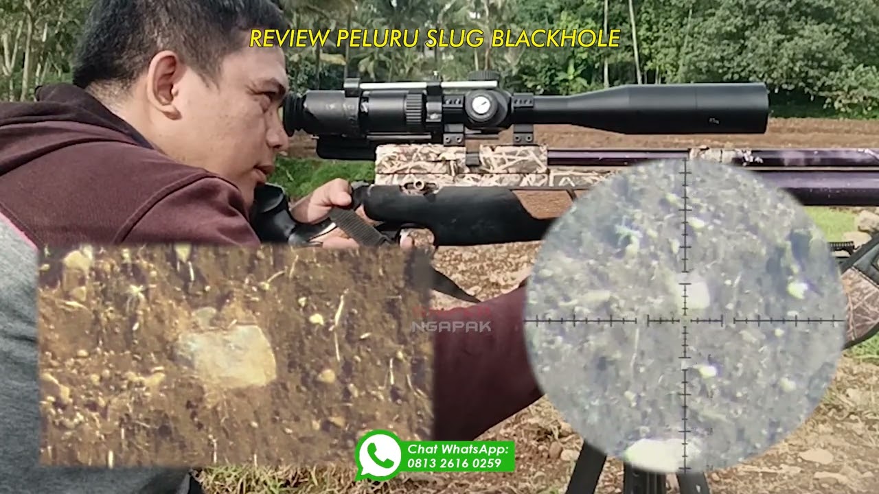 REVIEW AKURASI JARAK 115 METER PELURU SLUG BLACKHOLE PART 3