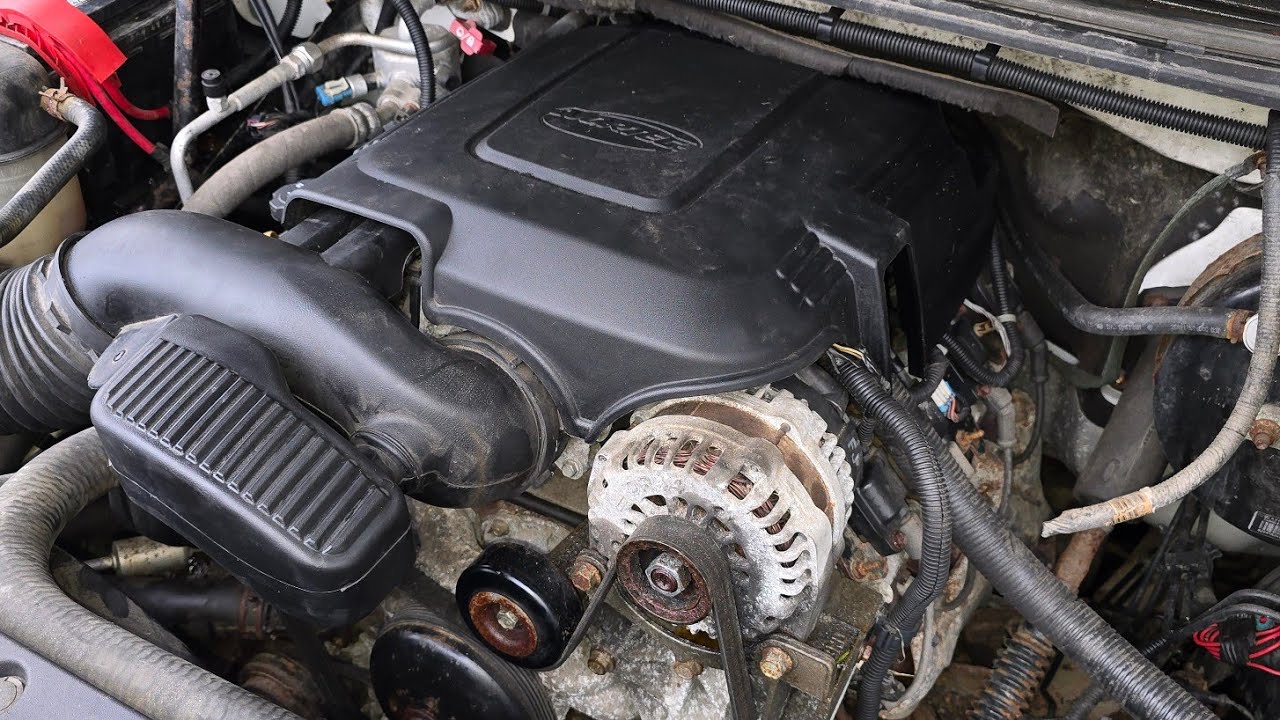 Замена генератора 2007 - 2013 Chevy Silverado и GMC Sierra