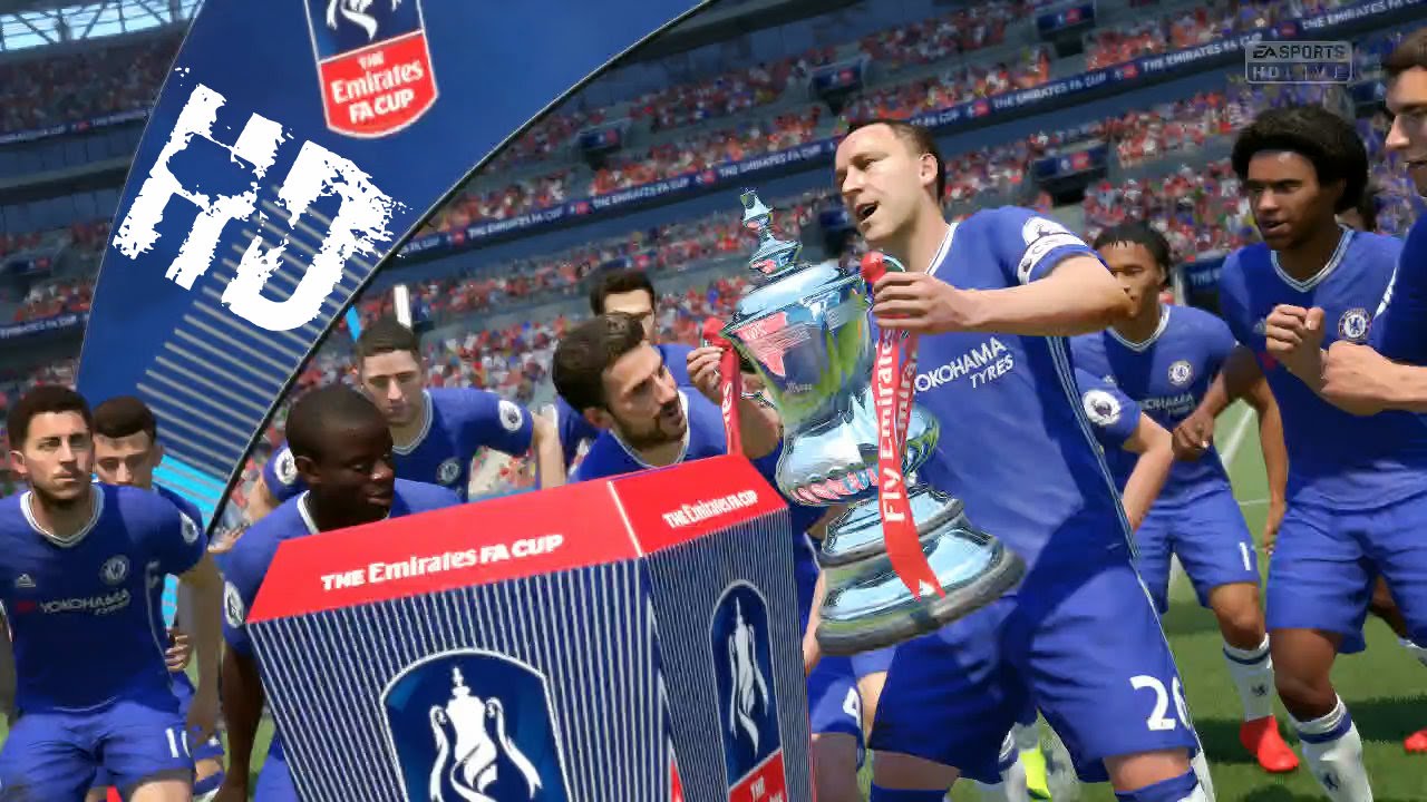 FIFA 17 «Челси» — «Манчестер Юнайтед» ФИНАЛ КУБКА АНГЛИИ Полный игровой процесс EA Access Ранний ...